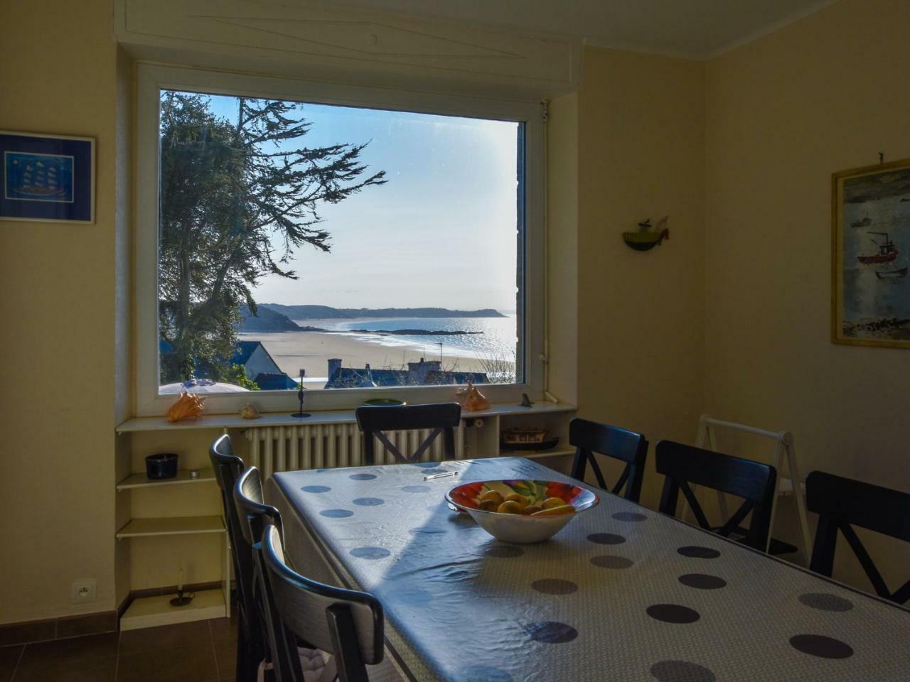 Beautiful Holiday Home With Sea View In Erquy Esterno foto